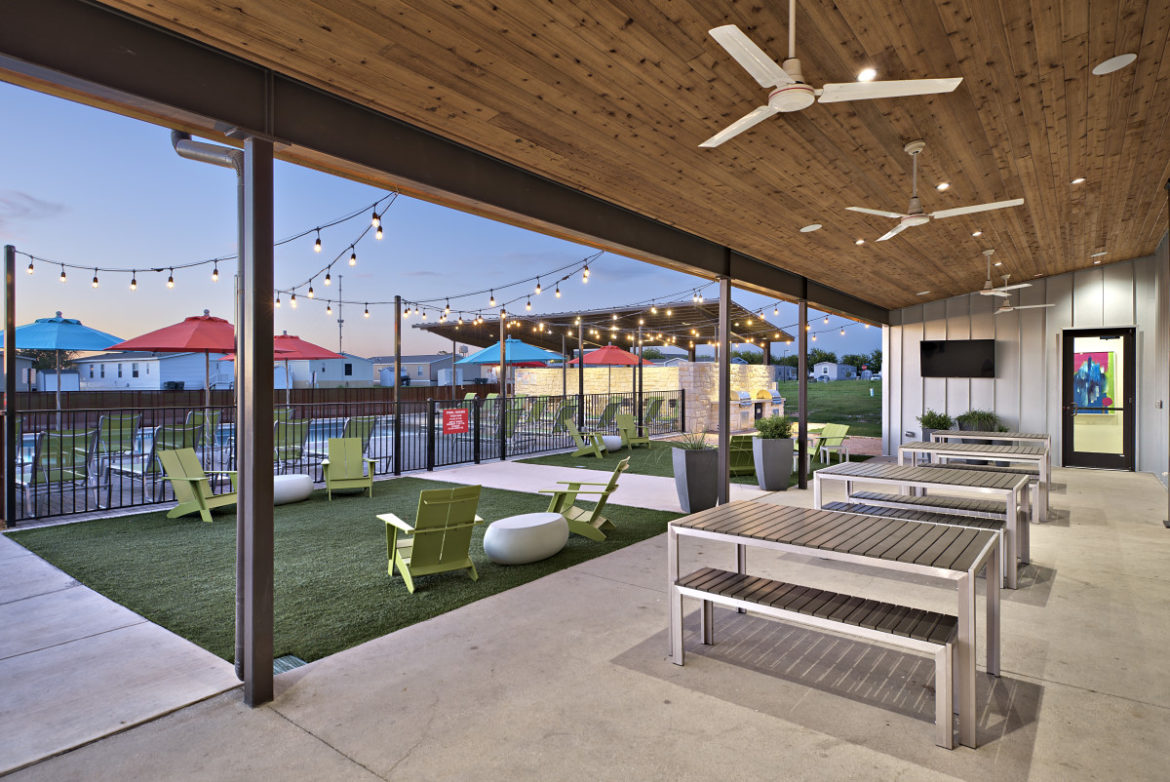 Lakeside Outdoor Entertainment Area