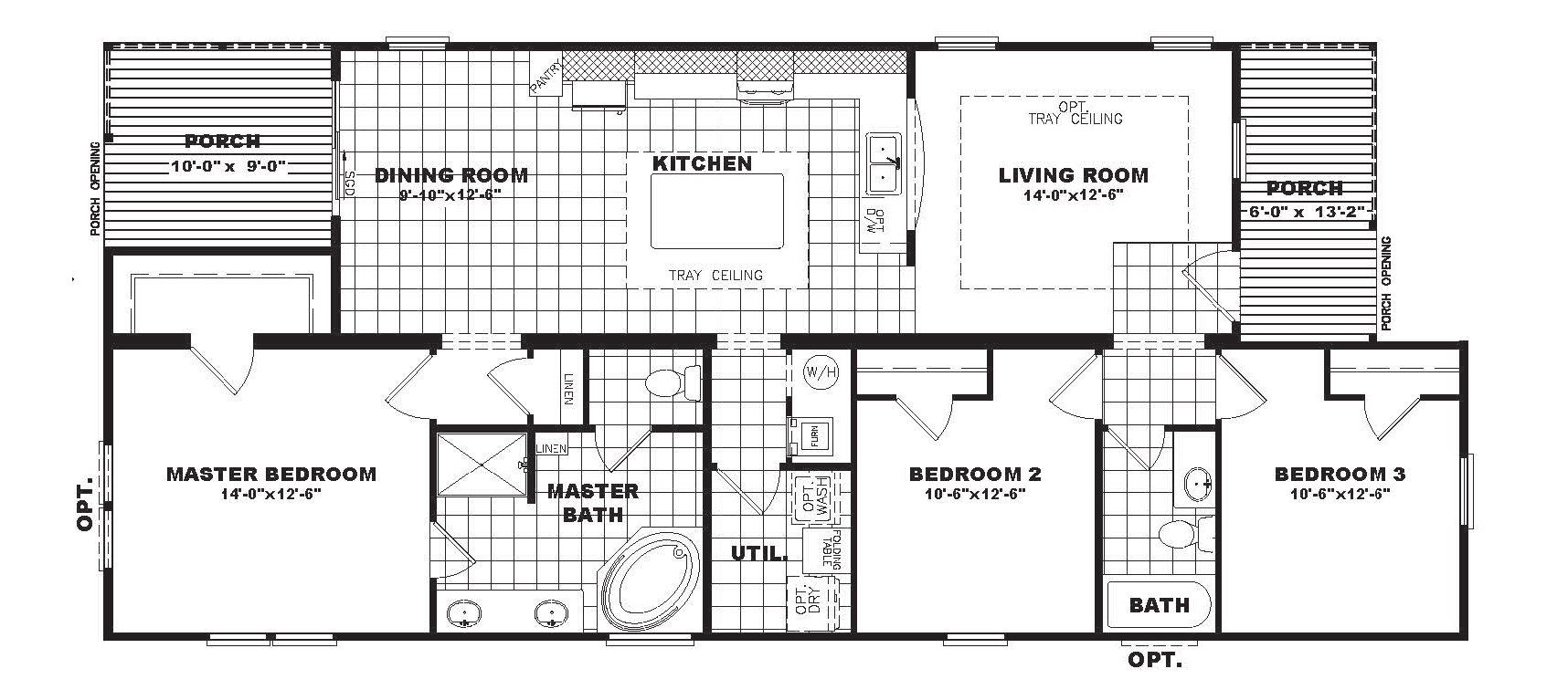 Twin View Floor Plan